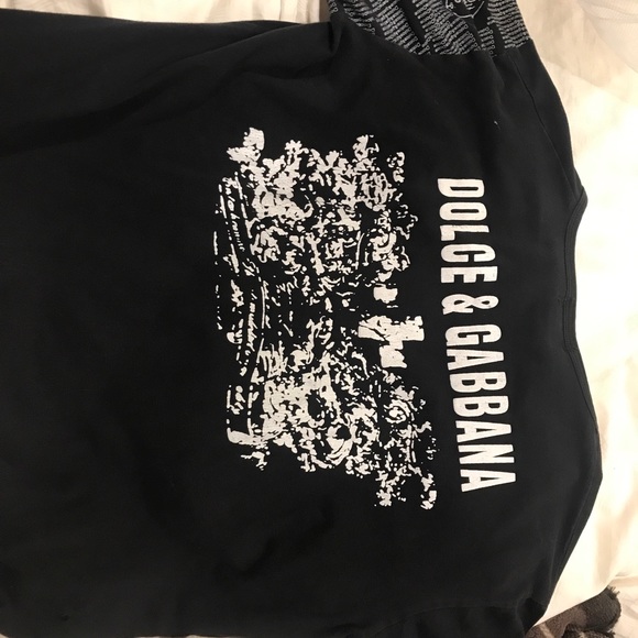 authentic vintage DOLCE&GABBANA black t-shirt - Picture 1 of 4